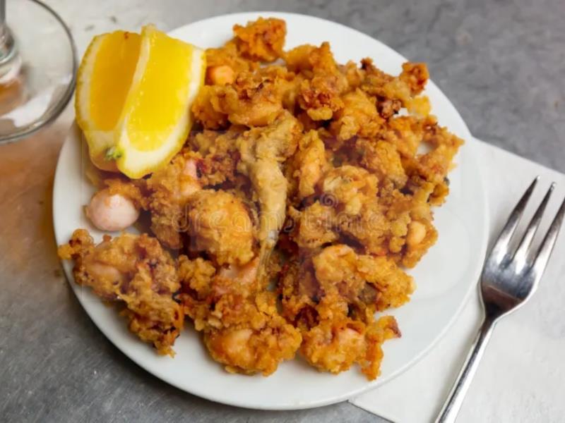 Fry Baby Squid